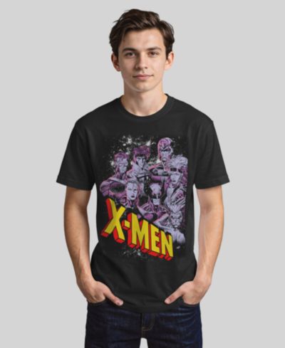 Fifth Sun Men's Marvel Men's Comic Collection Vintage X-Men Team Logo Short-Sleeve T-Shirt