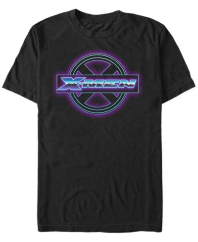 футболка Marvel Men's Comic Collection Retro X-Men Logo с коротким рукавом