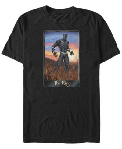 Мужская футболка Marvel Avengers The King с коротким рукавом