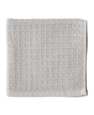 Uchino Waffle Twist 100% Cotton Washcloth, 13" x 13"