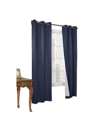 Thermalogic Commonwealth Weather Cotton Fabric Grommet Top Panel Pair