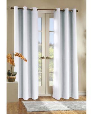 Thermalogic Commonwealth Weather Cotton Fabric Grommet Top Panel Pair