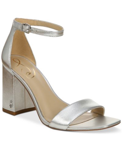 Sam Edelman Женские Daniella Two-Piece Block-Heel Sandals