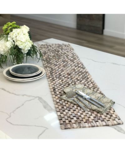 Hip-o Modern Living белая дорожка на стол в стиле modern living
