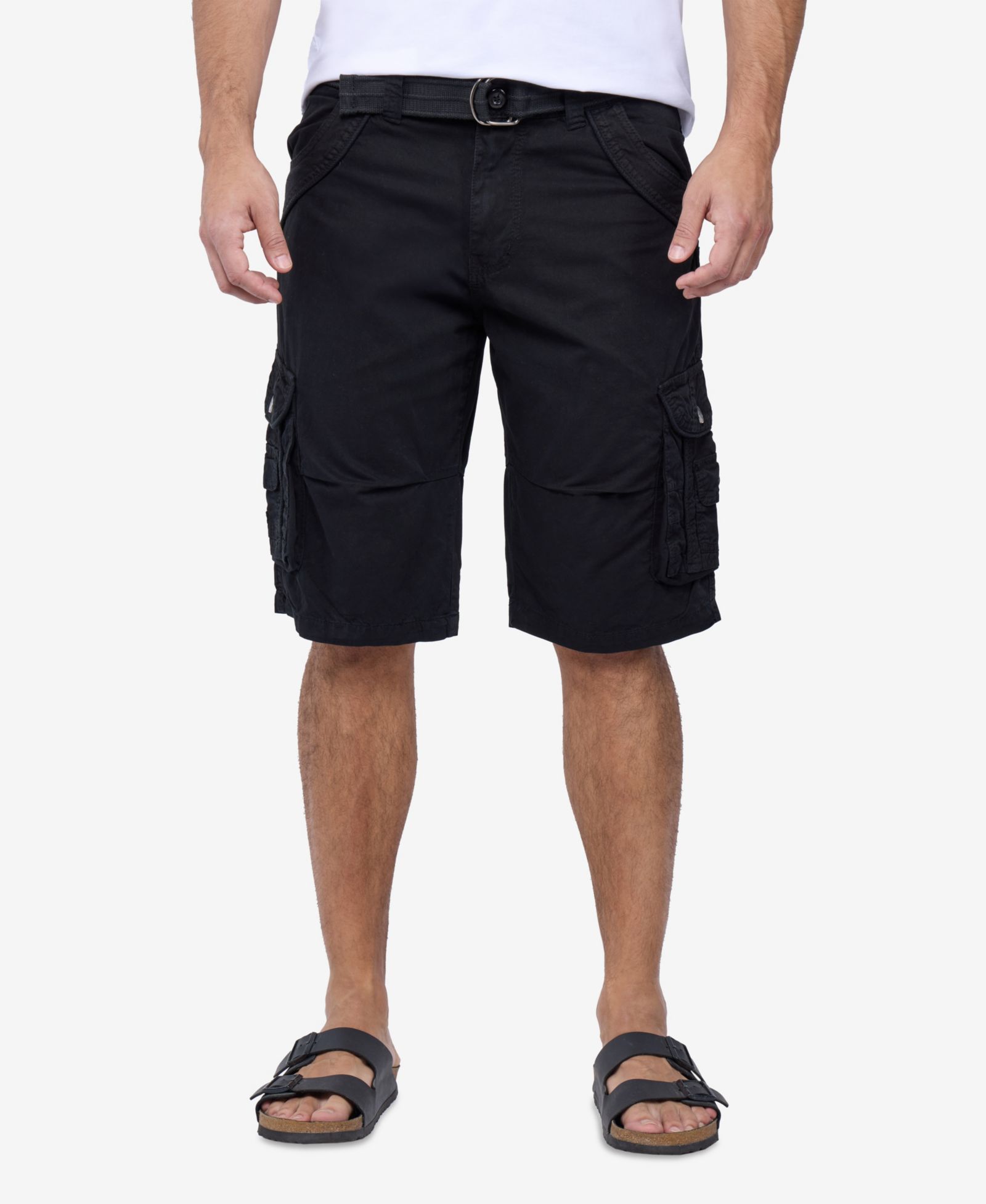 XRAY Men's Cargo Shorts Camo & Solid Colors 12.5" Inseam Knee Length Classic Fit Multi Pocket
