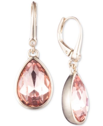 DKNY Серьги Stone Teardrop Lever Back