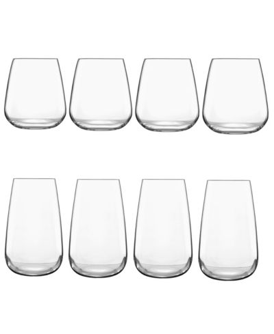 Luigi Bormioli Talismano 8-pc Barware Set - 4 DOFs + 4 Beverages
