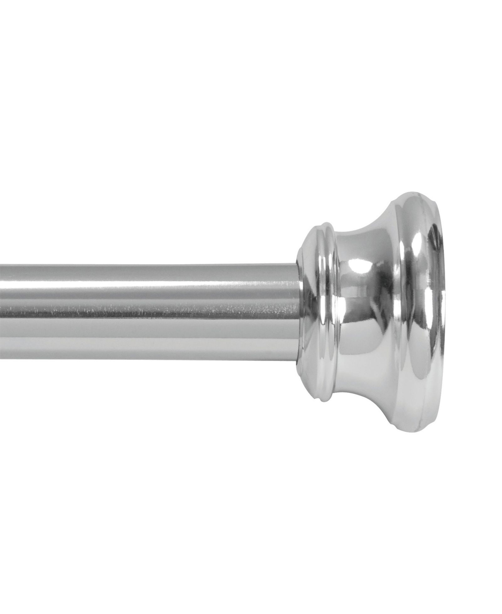 Kenney Twist Fit™ No Tools Decorative Shower Curtain Rod, 42-72"