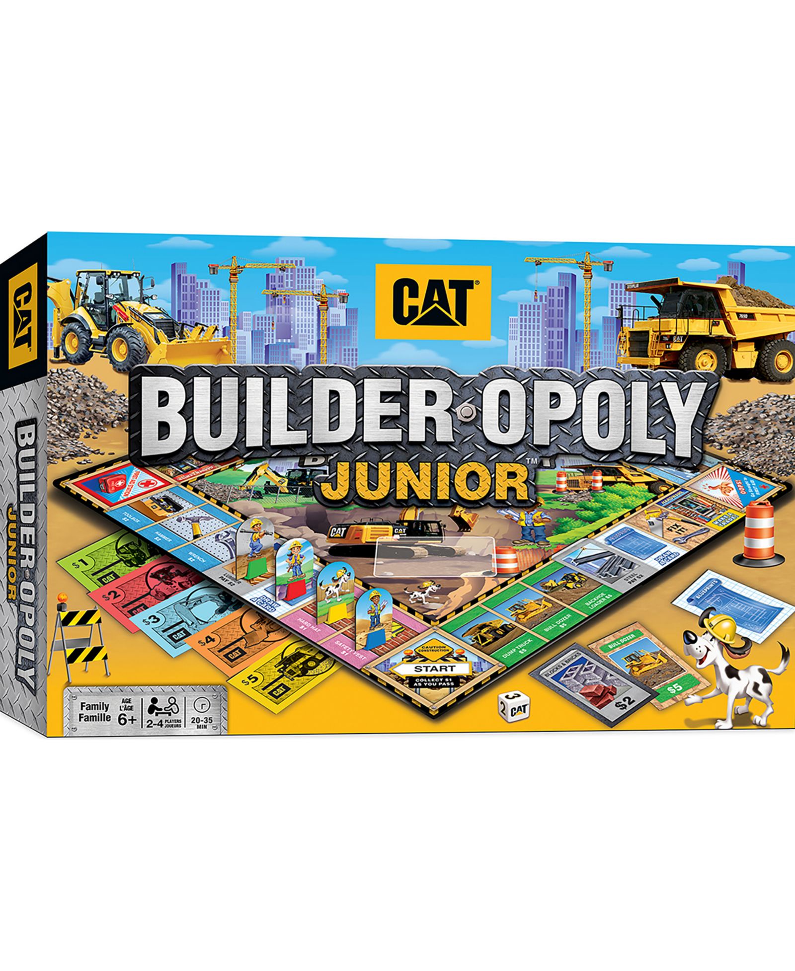 MasterPieces Puzzle Company Caterpillar - Builder Opoly Junior пазл