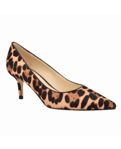Nine West Women's Arlene Pointed Toe Kitten Heel Pumps