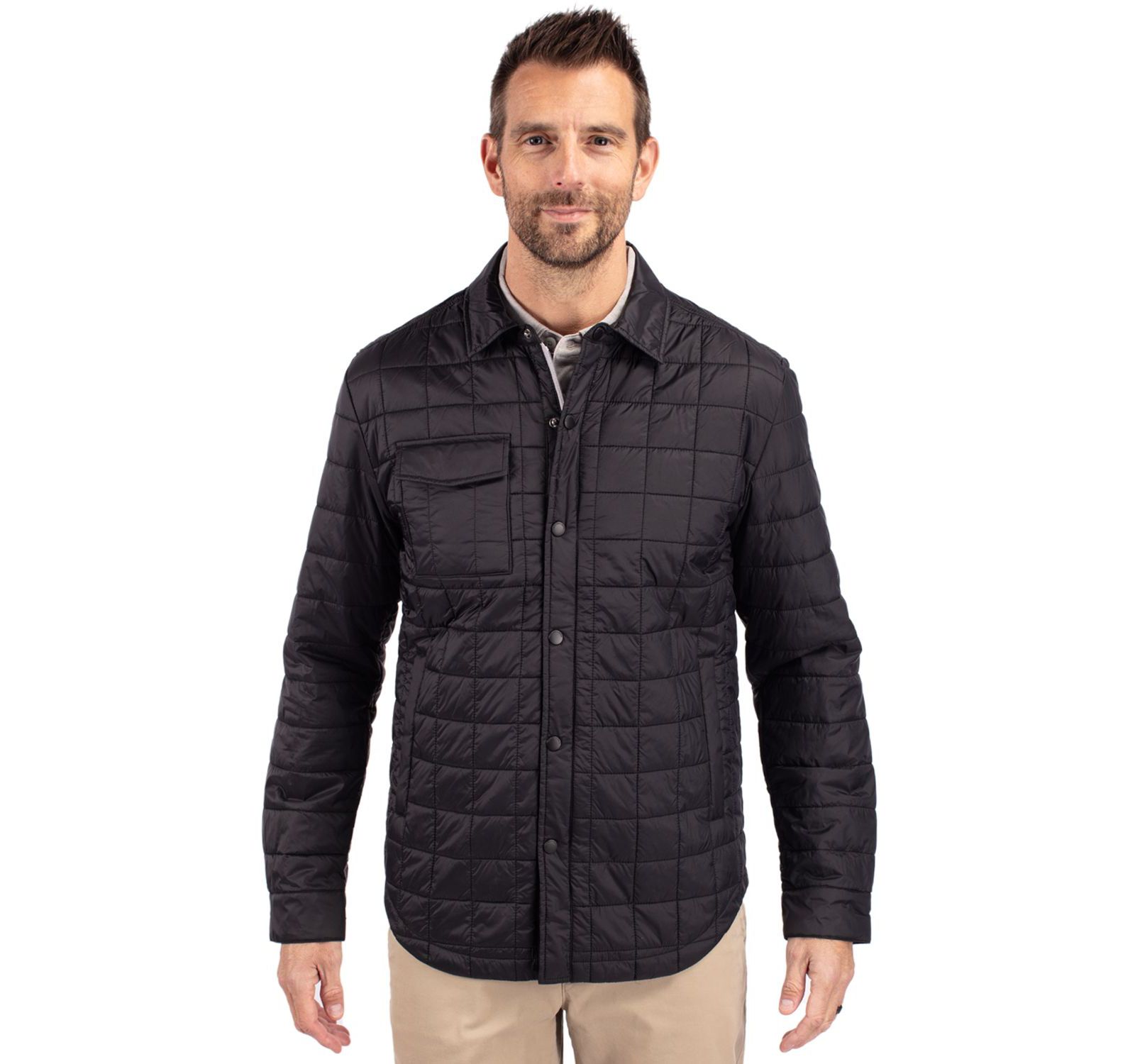 Рубашка-куртка Cutter & Buck Rainier PrimaLoft Eco Insulated