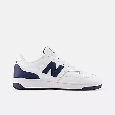 WHITE with NB NAVY