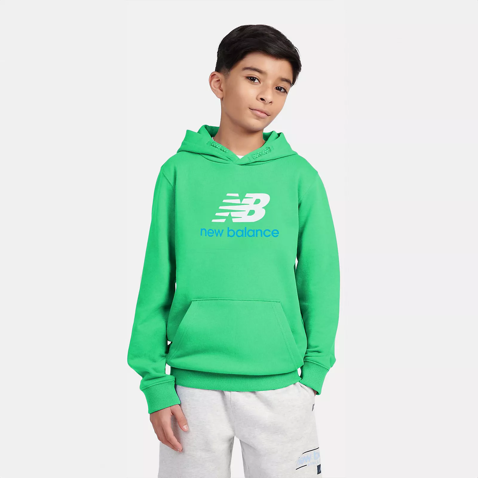 Худи New Balance French Terry с логотипом