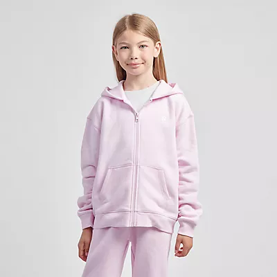 Худи New Balance с маленьким логотипом и полной молнией