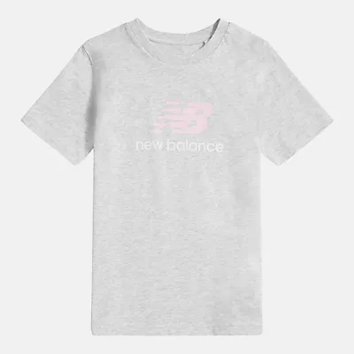 New Balance футболка с логотипом Stacked Logo