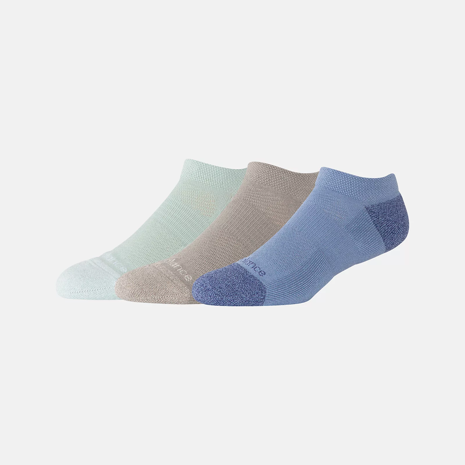 Active  No Show Socks 3 Pack