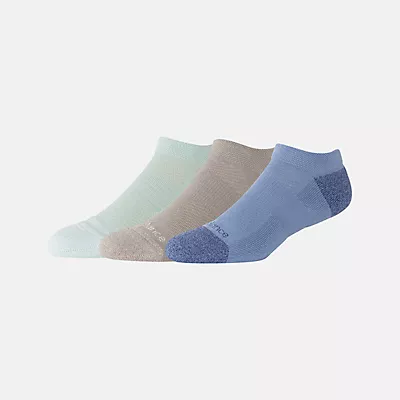 Active  No Show Socks 3 Pack