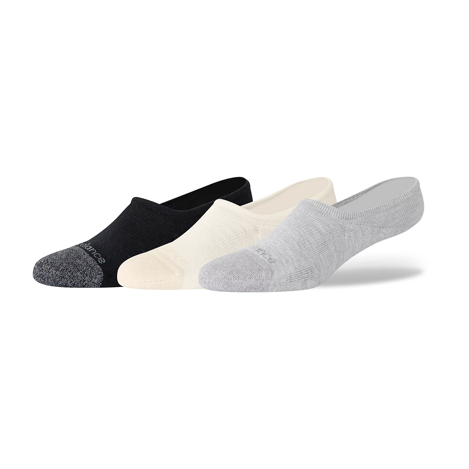 Active Invisible No Show Socks 3 Pack