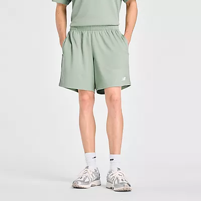 Textured Check Short