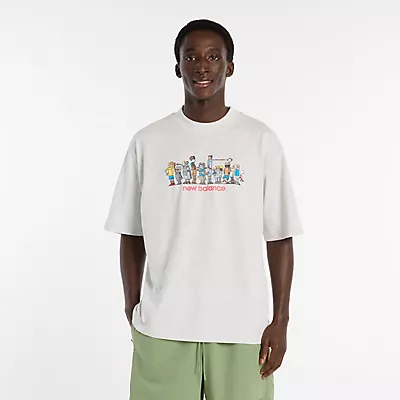 Ghica Line Up Oversized T-shirt