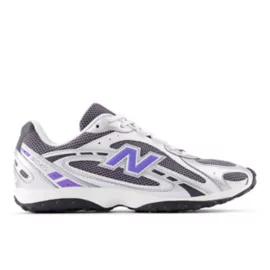 SILVER METALLIC with ELECTRIC INDIGO