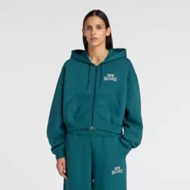 Флисовая толстовка New Balance Trackside Full Zip