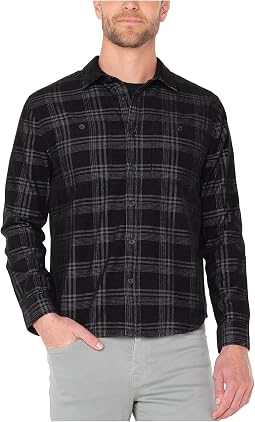Long Sleeve Double Pocket Button Up Shirt