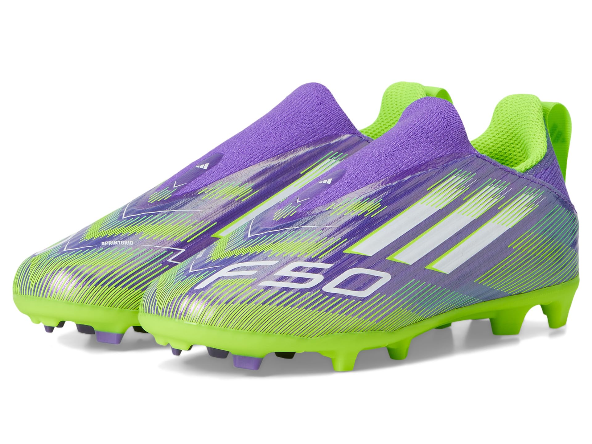 Бутсы adidas Kids F50 League Laceless Firm Ground (Маленький ребенок/Большой ребенок)