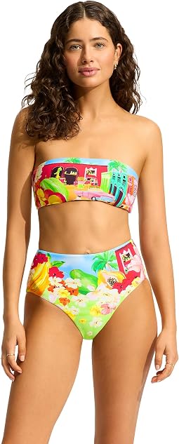 Cuba High Waisted Pants
