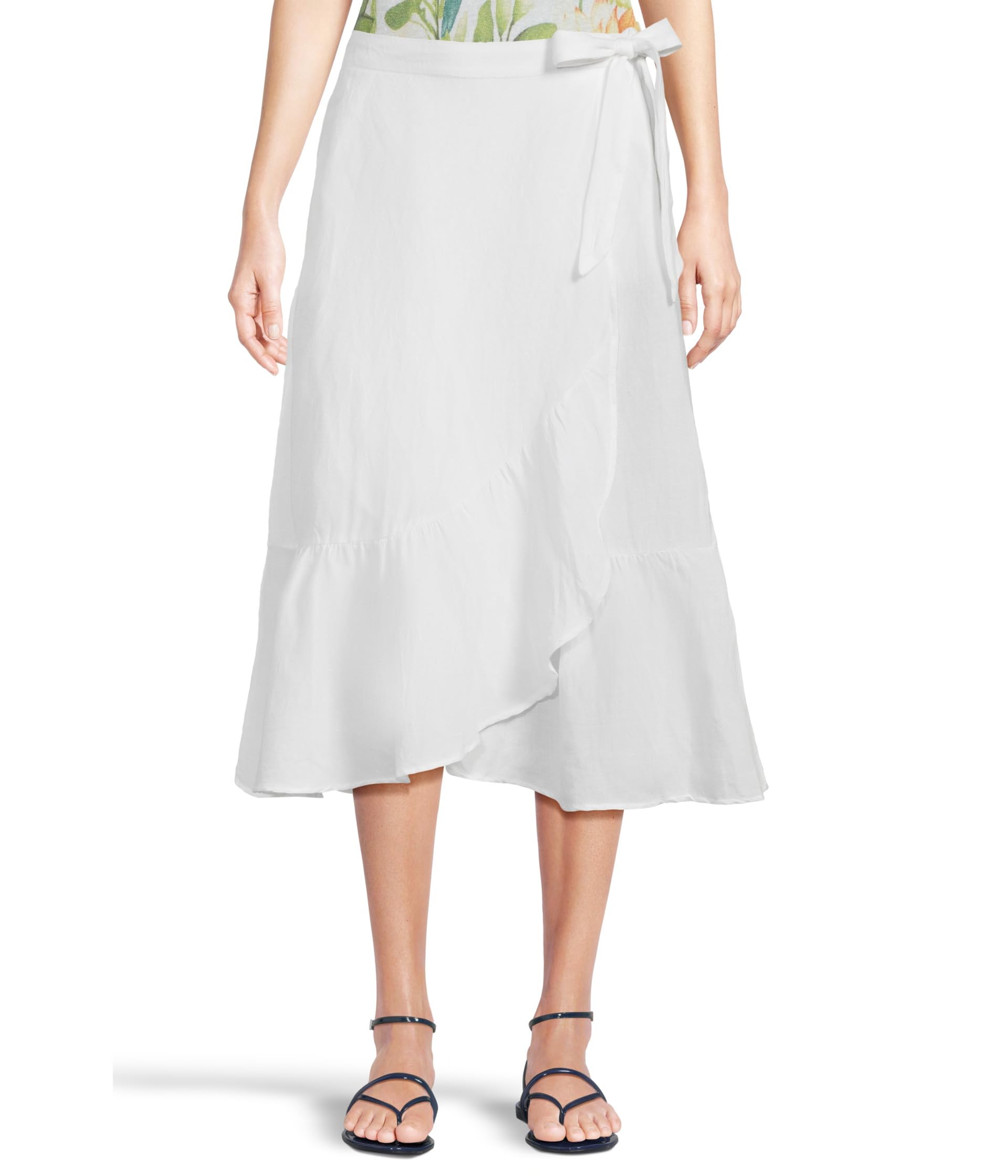 St. Lucia Wrap Pull On Skirt