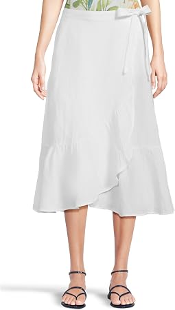 St. Lucia Wrap Pull On Skirt