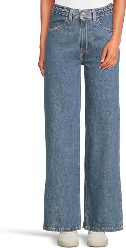 Джинсы Levi's® Premium Ribcage Wide Leg Braided