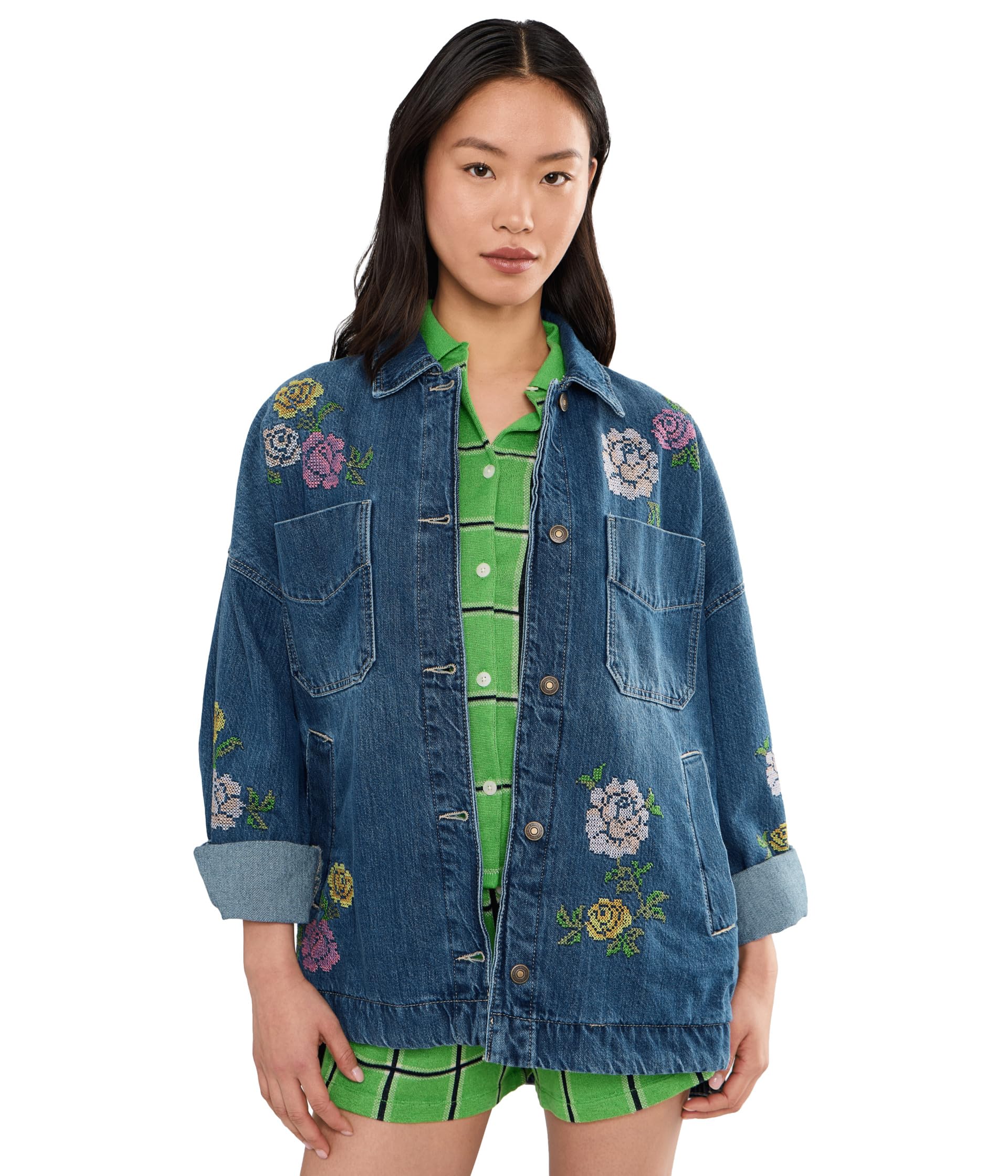Free People Madison City вышитая