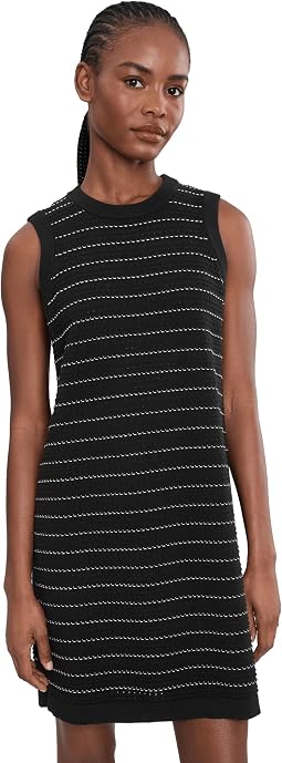 Mindy Contrast Stitch Knit Dress