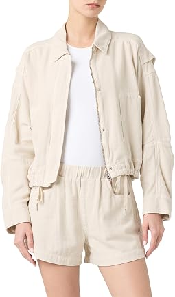 Oyster Bar Linen Utility Jacket