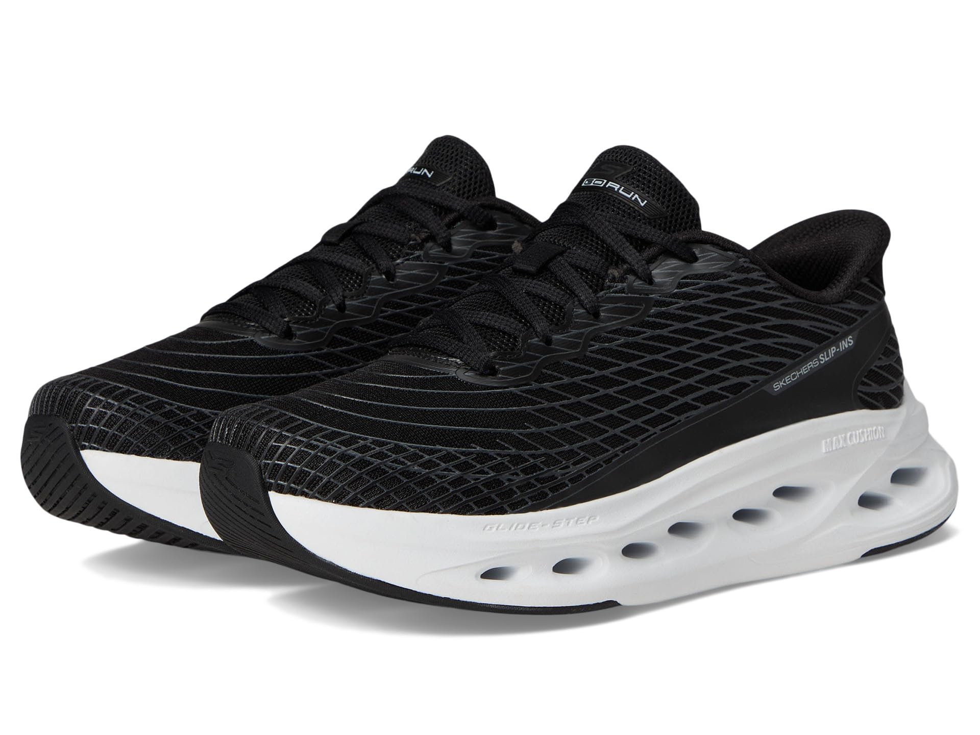 Кроссовки SKECHERS Max Cushioning Glide Step Sapphire Hands Free Slip-Ins