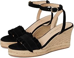 Rozette Ruffle Wedge