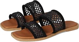 Water Lilly Suede Slide Sandal