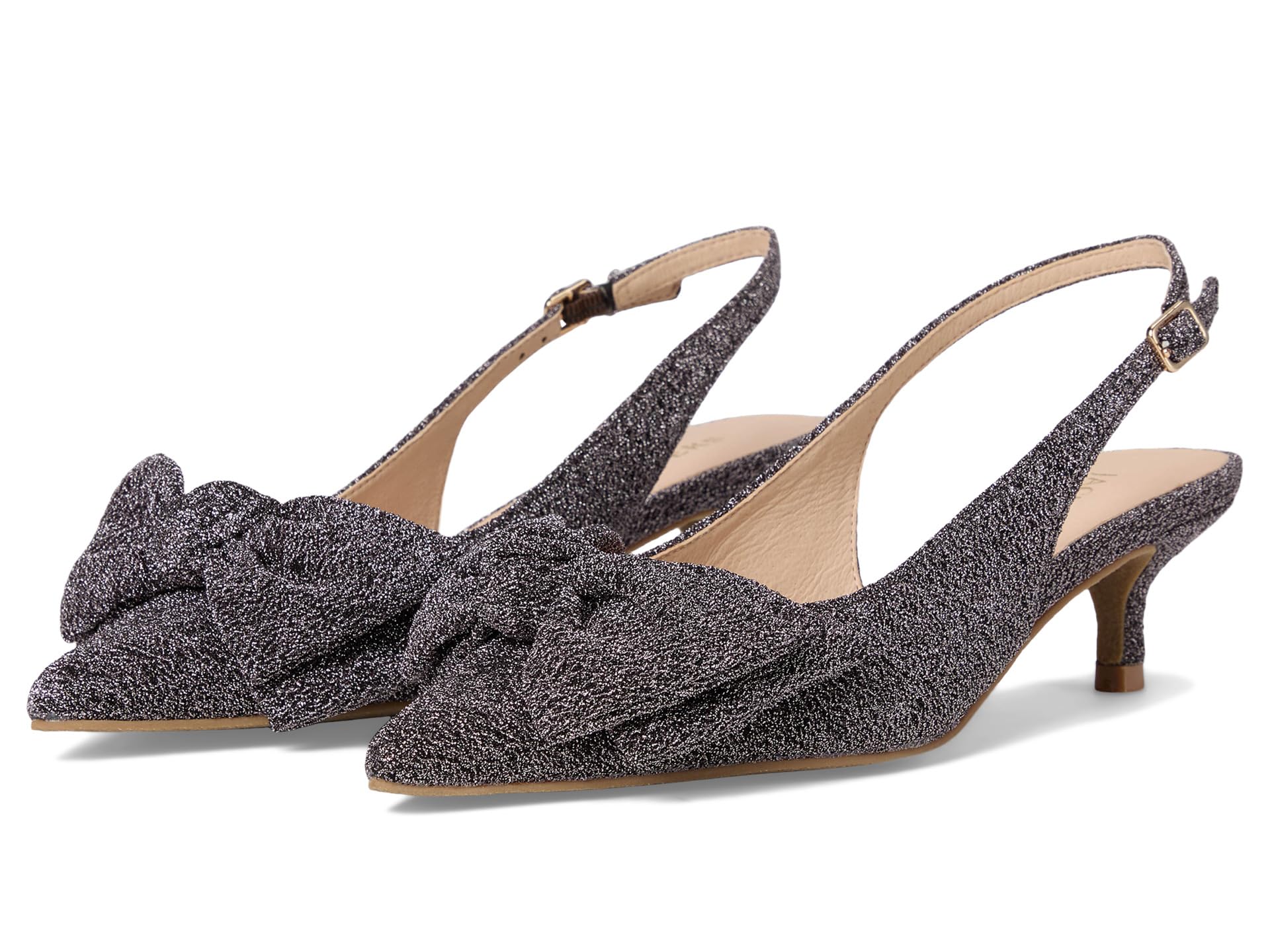 Debra Slingback Kitten Heel - Sparkle