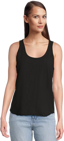 Curve Hem Scoop Neck Tank
