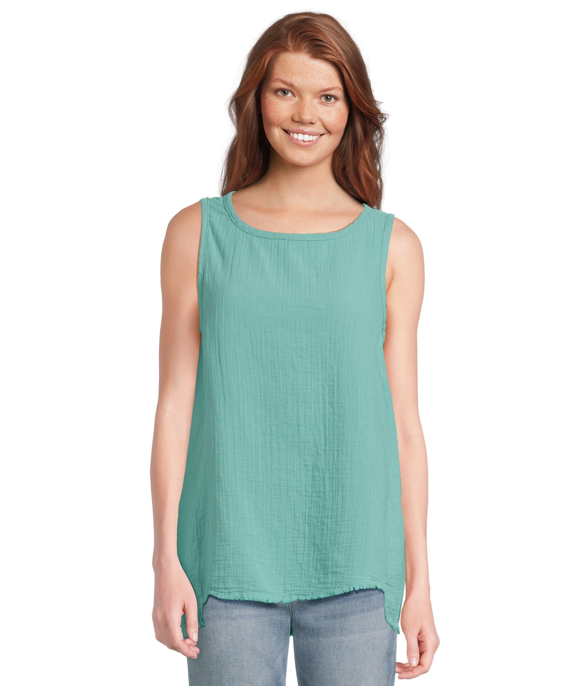 Long Step Hem Tank