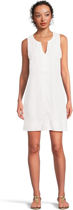 Palm-A-Dora Split Neck Dress