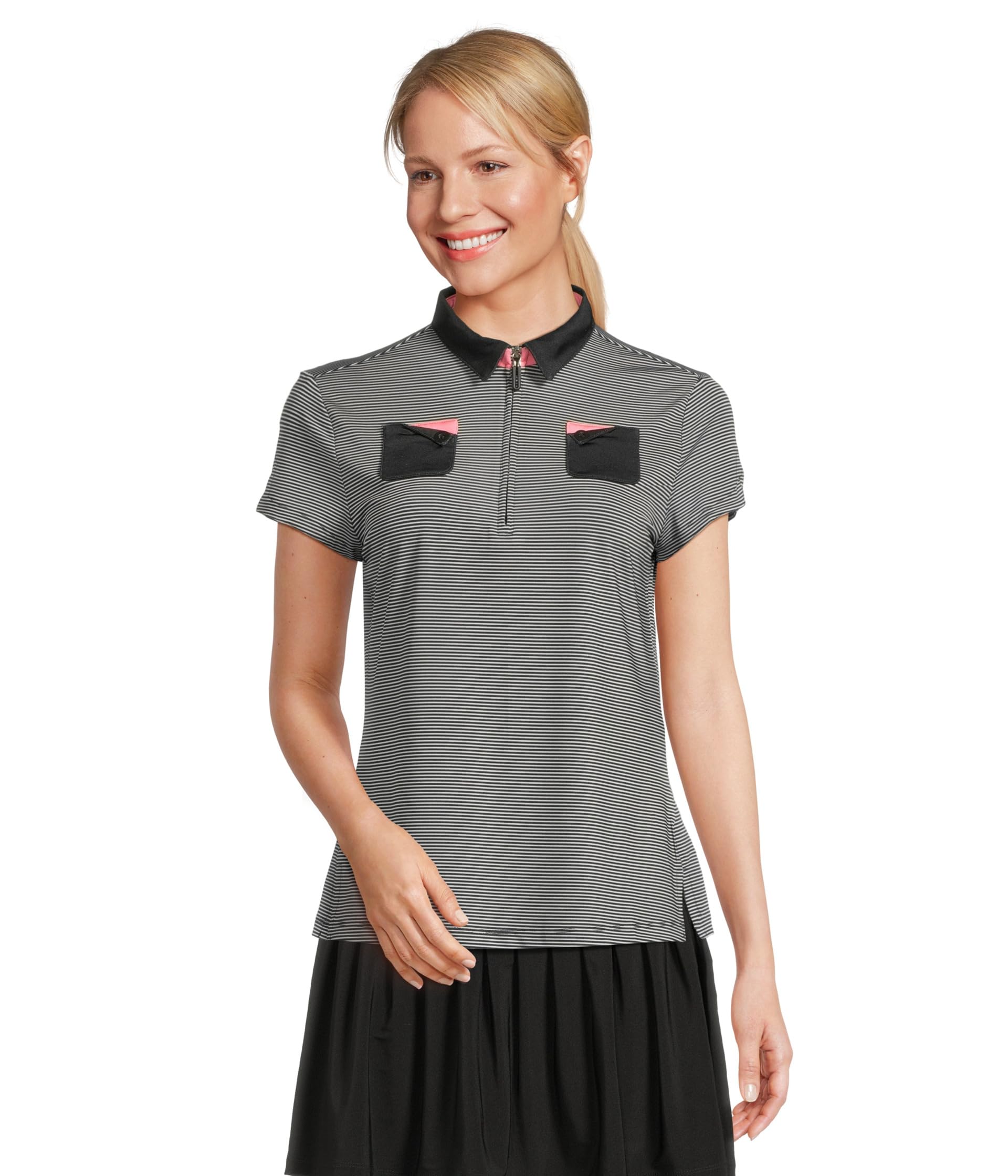 Striped Short Sleeve Top