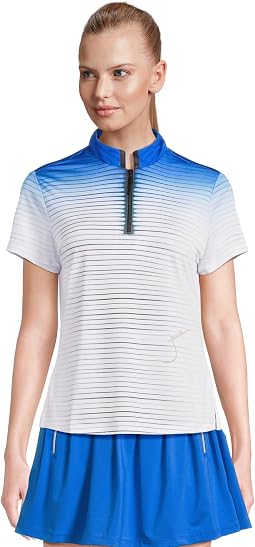 Flux Print Short Sleeve Top