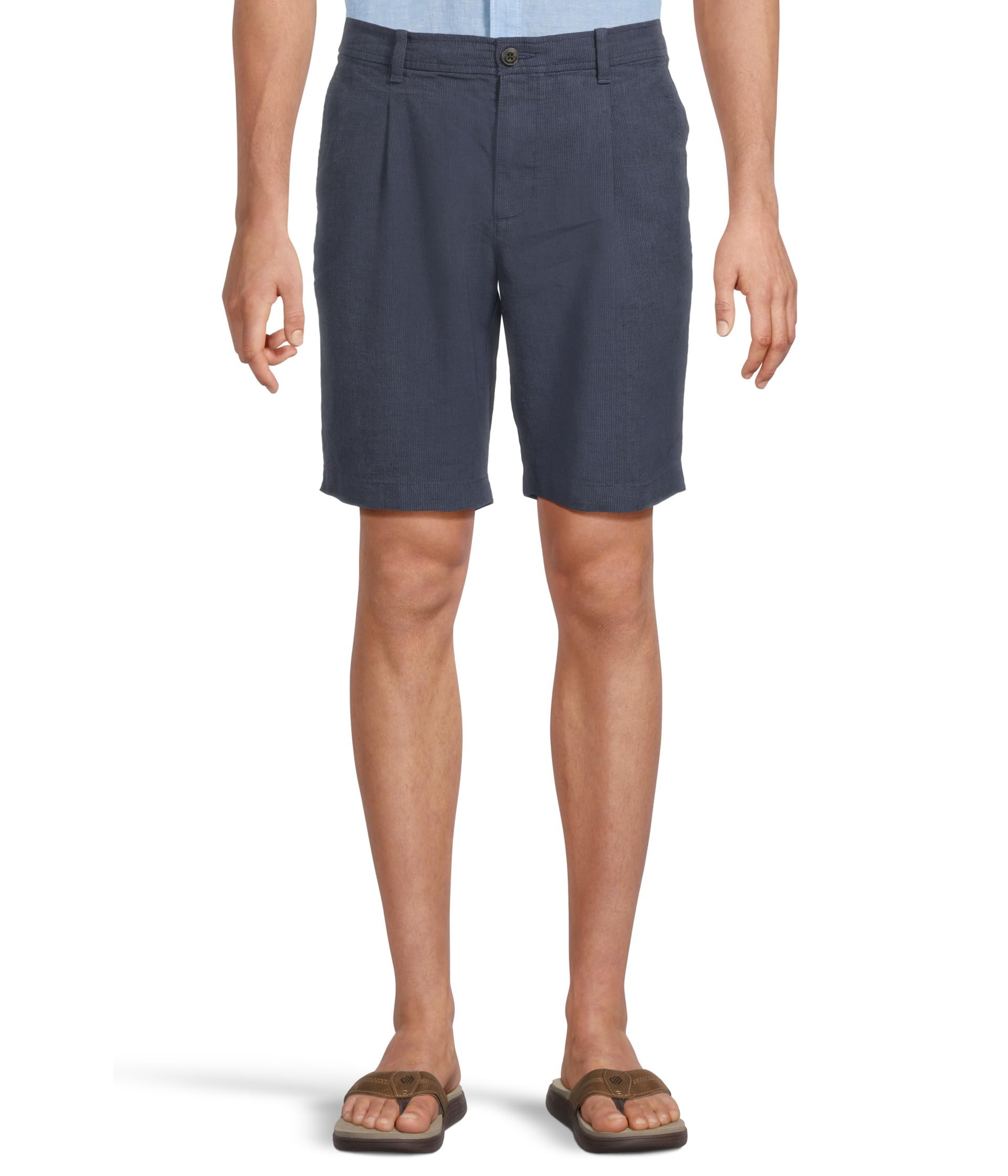 Isla Sands Stripe Single Pleat