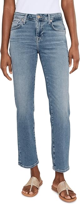 Женские джинсы 7 For All Mankind Calie Straight Ankle