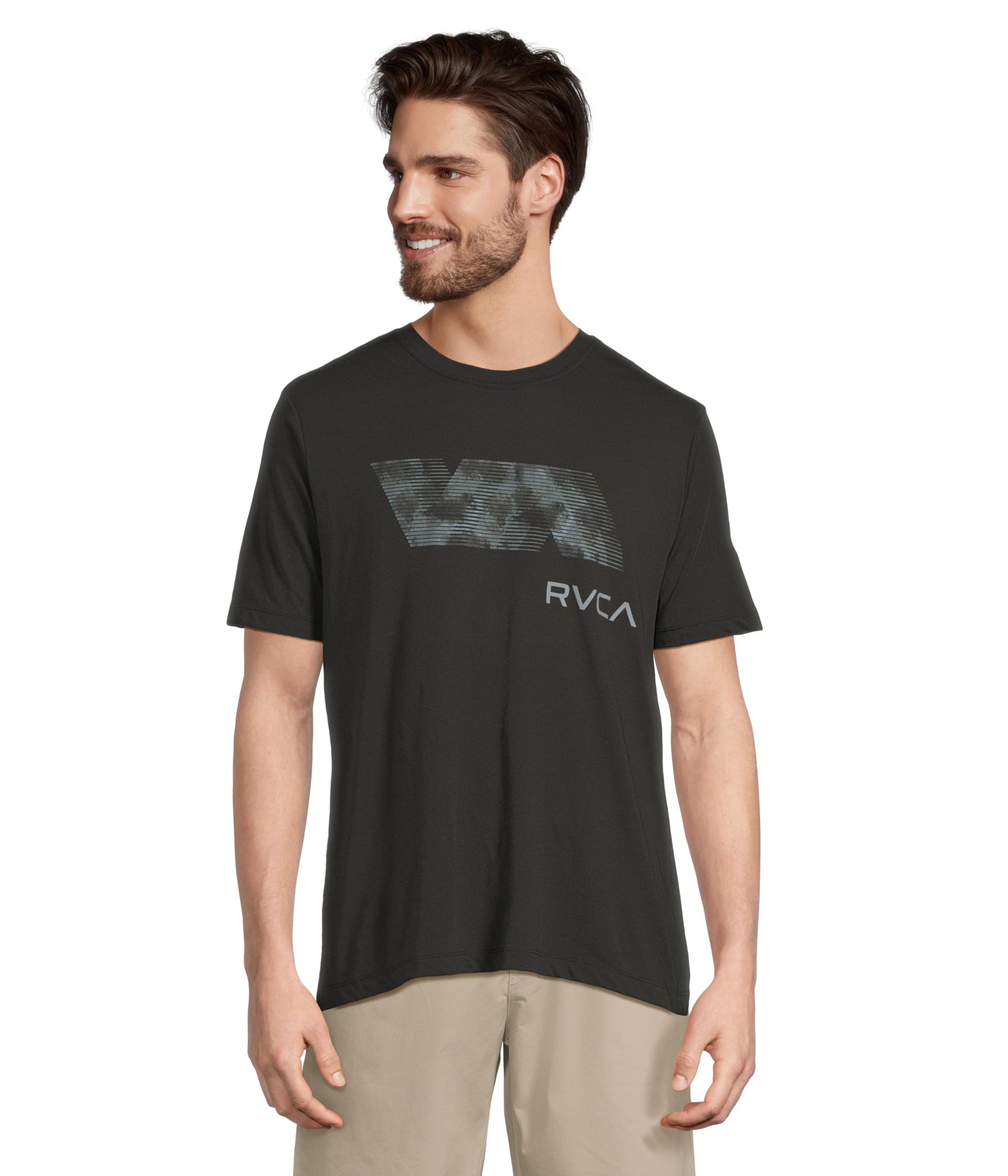 Футболка Rvca Blur Fill Short Sleeve, Men's