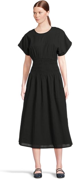 Varya Dress Dobby Stripe