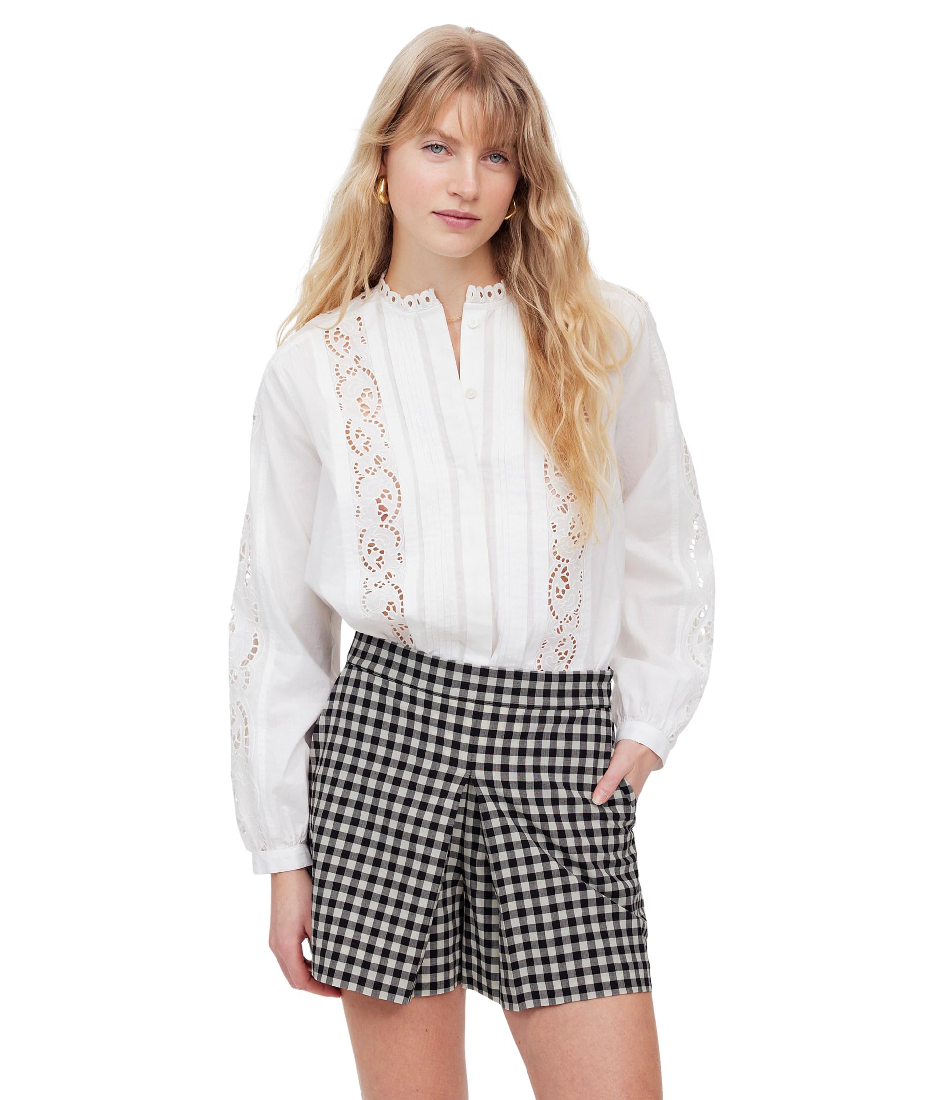 Gingham Mini Skort