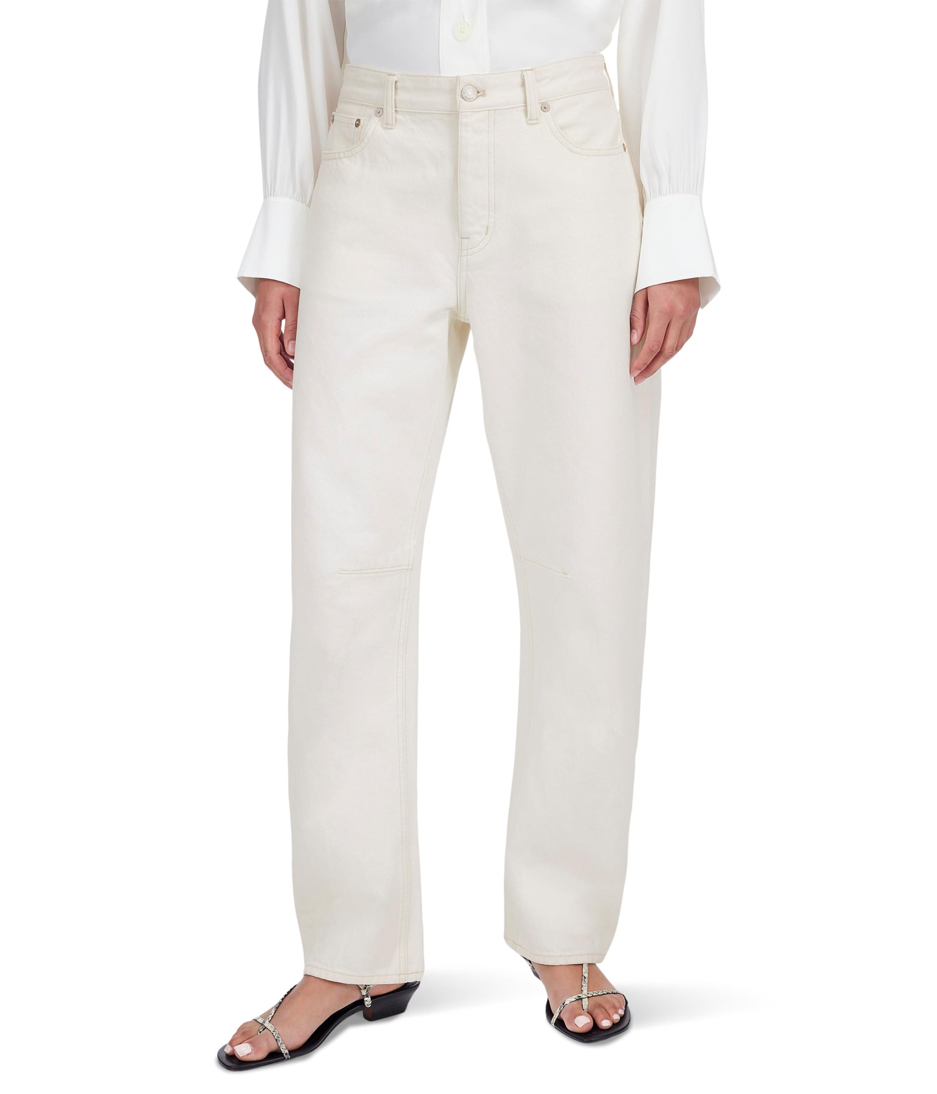 The Darted Barrel Jean in Vintage Canvas